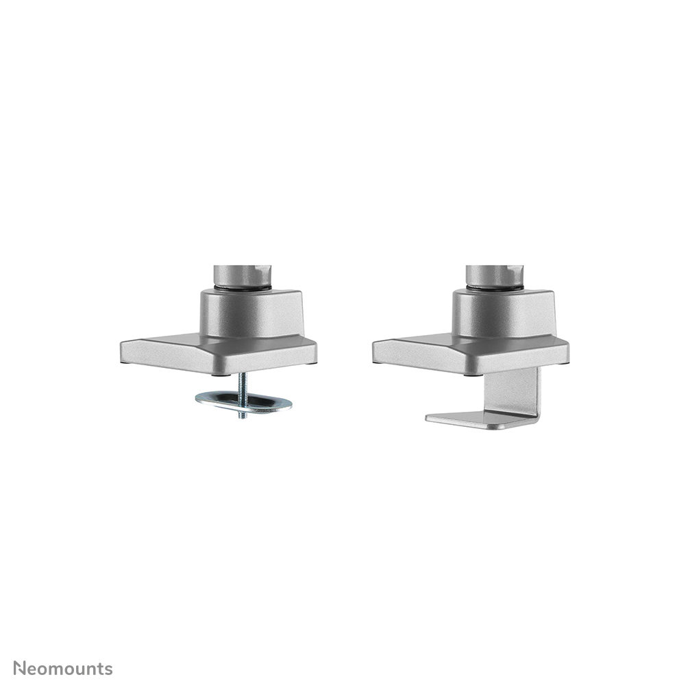 Neomounts NM-D775SILVERPLUS Monitorarm 10-49" - Gasfeder - Topfix - 180°-Stopp